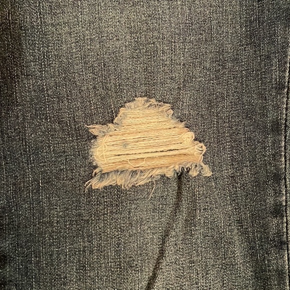 LulaRoe Distressed Denim Size 28 Excellent Preloved Condition Skinny - Picture 3 of 8